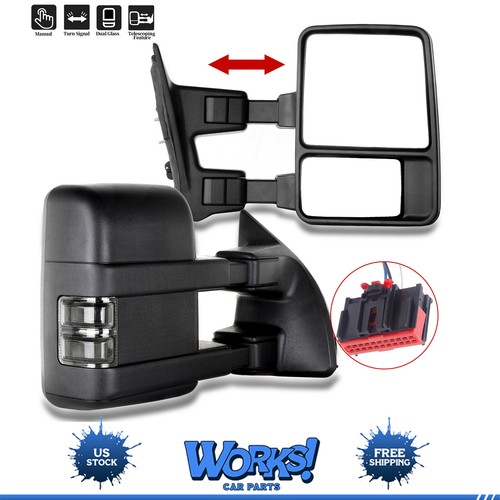 Towing manual signal mirrors - signal,
