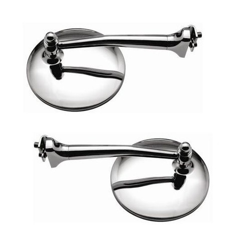 Straight arm peep mirror - 4",