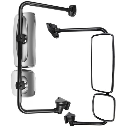 Pair chrome mirrors heated - pair,